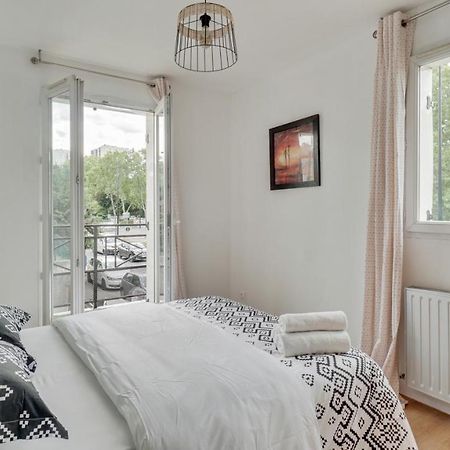 Chic Apart With Parking Near Paris Leilighet Aubervilliers Eksteriør bilde