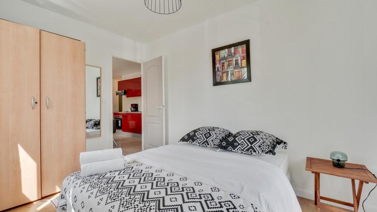 Chic Apart With Parking Near Paris Leilighet Aubervilliers Eksteriør bilde