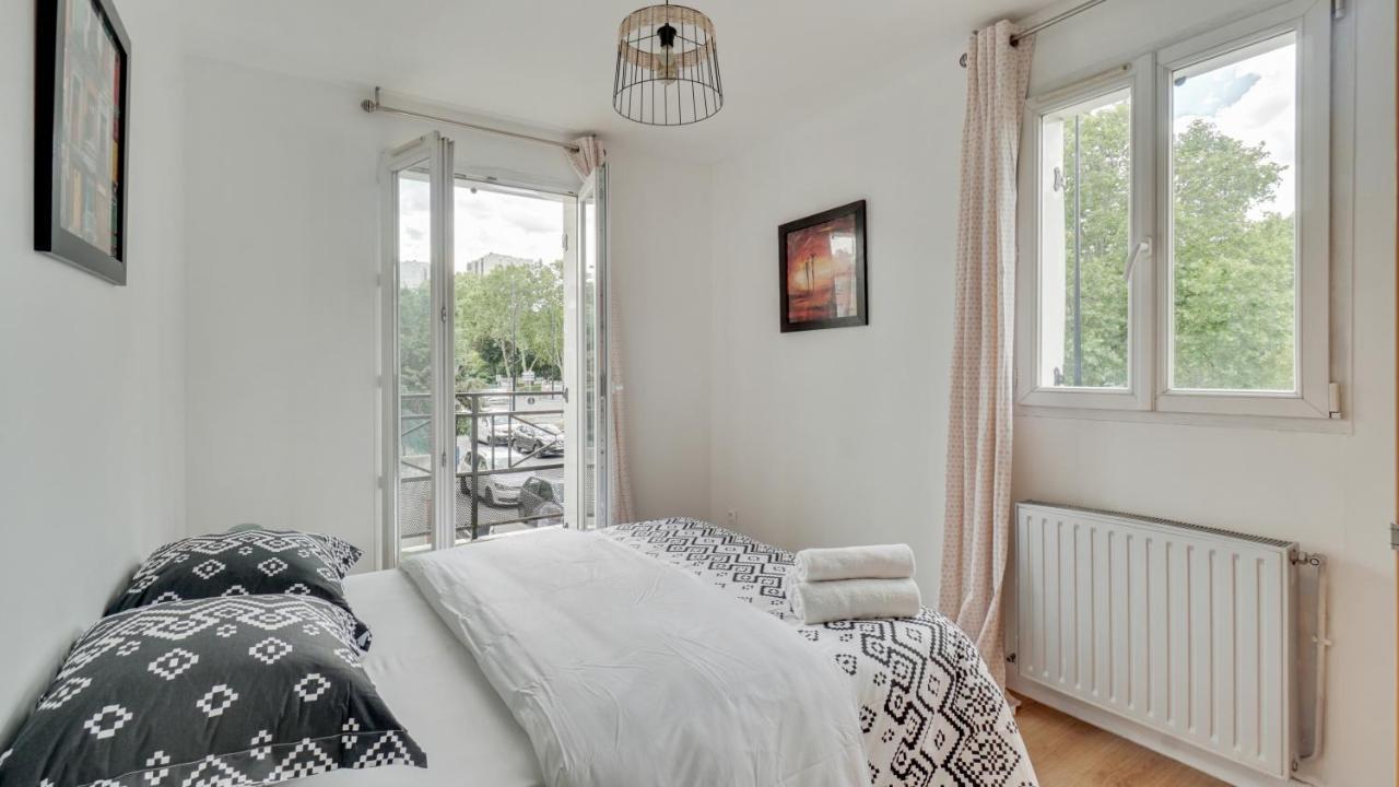 Chic Apart With Parking Near Paris Leilighet Aubervilliers Eksteriør bilde